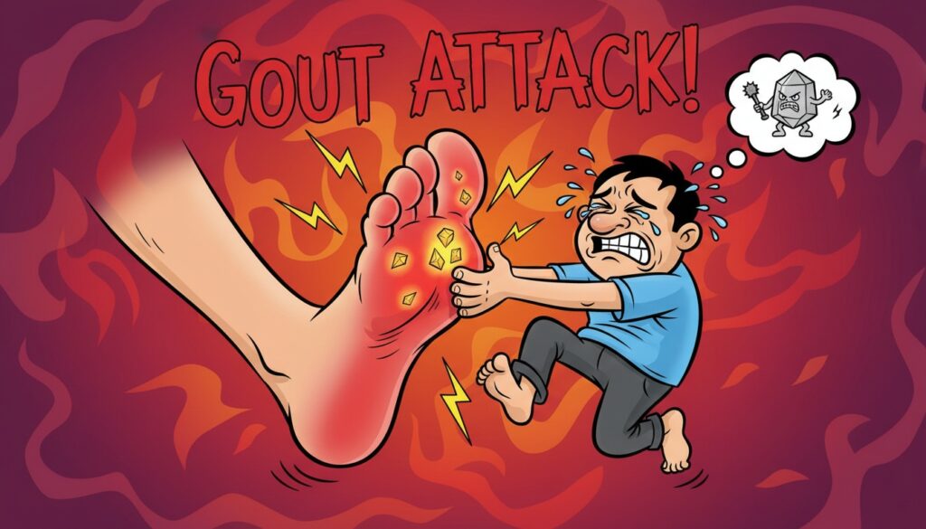 gout pain